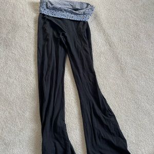Aerie- medium long wide-leg yoga pant leggings